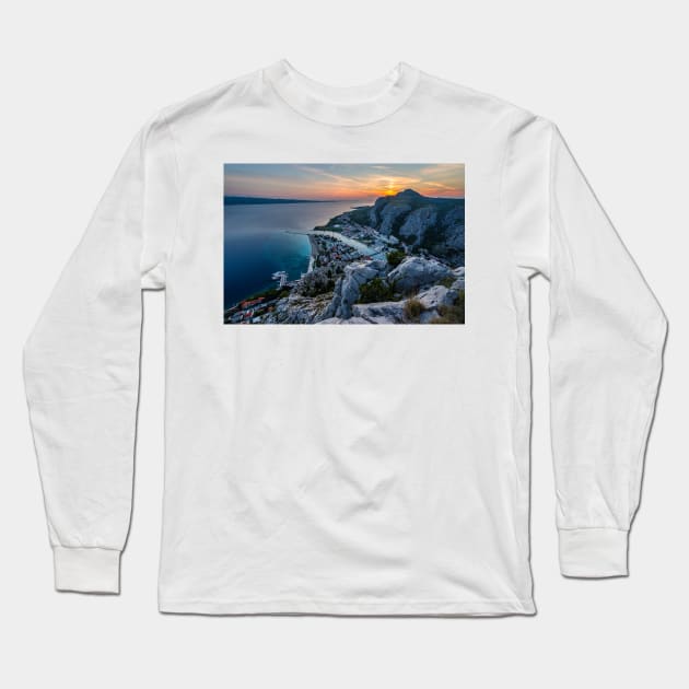 Omiš Long Sleeve T-Shirt by ivancoric